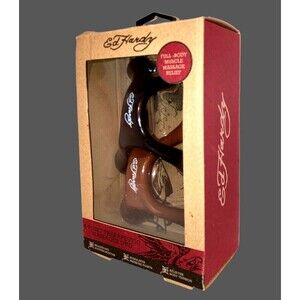 Ed Hardy Manual 4 Point Therapeutic Massager Muscle Pain Relief Pressure Points